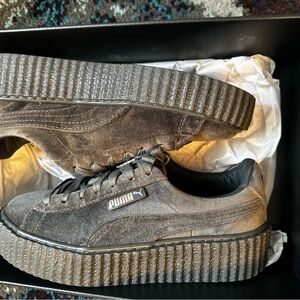 NIB Puma x Fenty Creeper Velvet - Glacier Gray